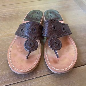 Jack Rogers Classic Palm Beach Navajo sandals